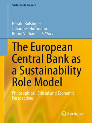 cover image of The European Central Bank as a Sustainability Role Model